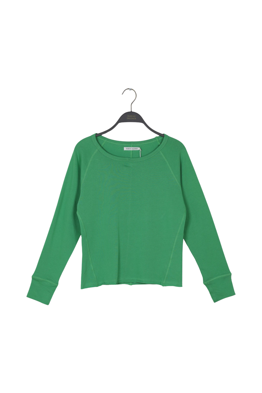 PreLoved Nemi - Light stretch long sleeve top I Vivid green - XS