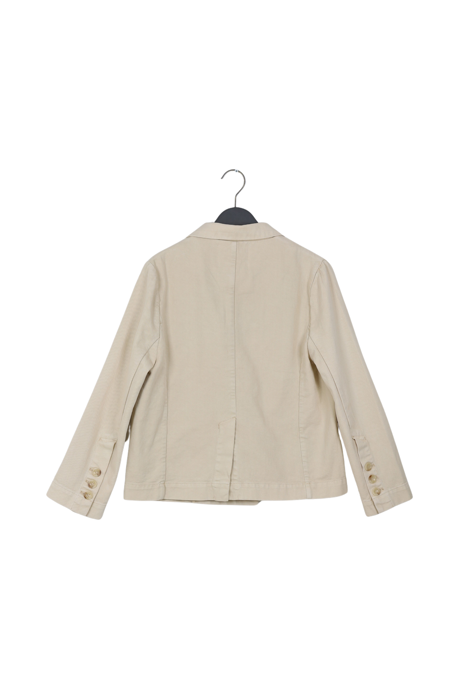 PreLoved Aeva - Canvas drill crop jacket I Bone - XS