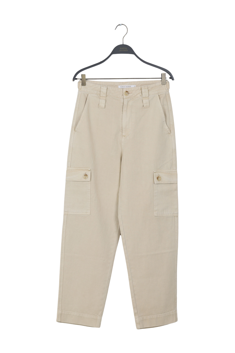 PreLoved Harper - Canvas drill military pant I Bone - XS