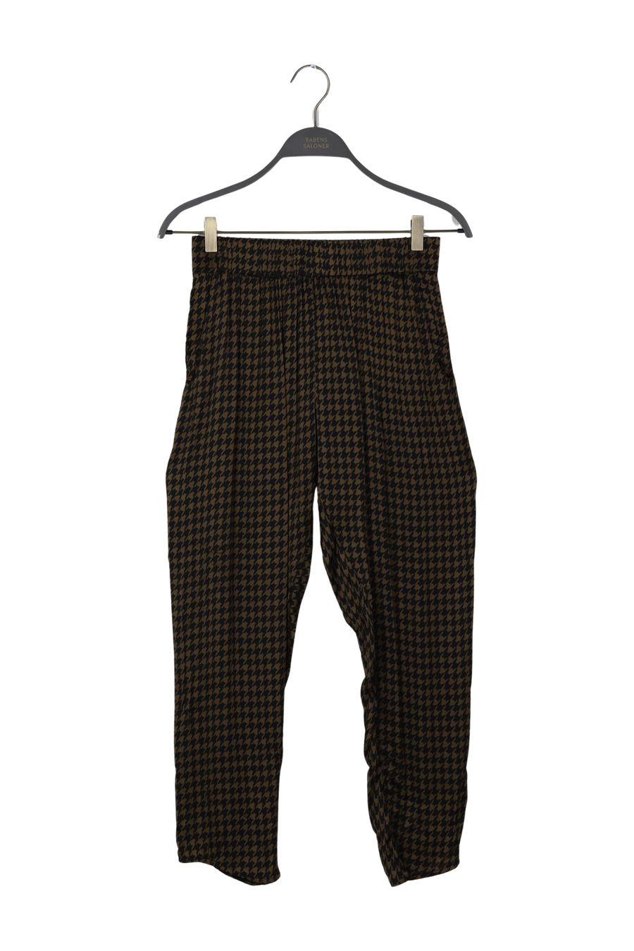 PreLoved Ina - Houndstooth cropped pants - XS 1 - Rabens Saloner - DK