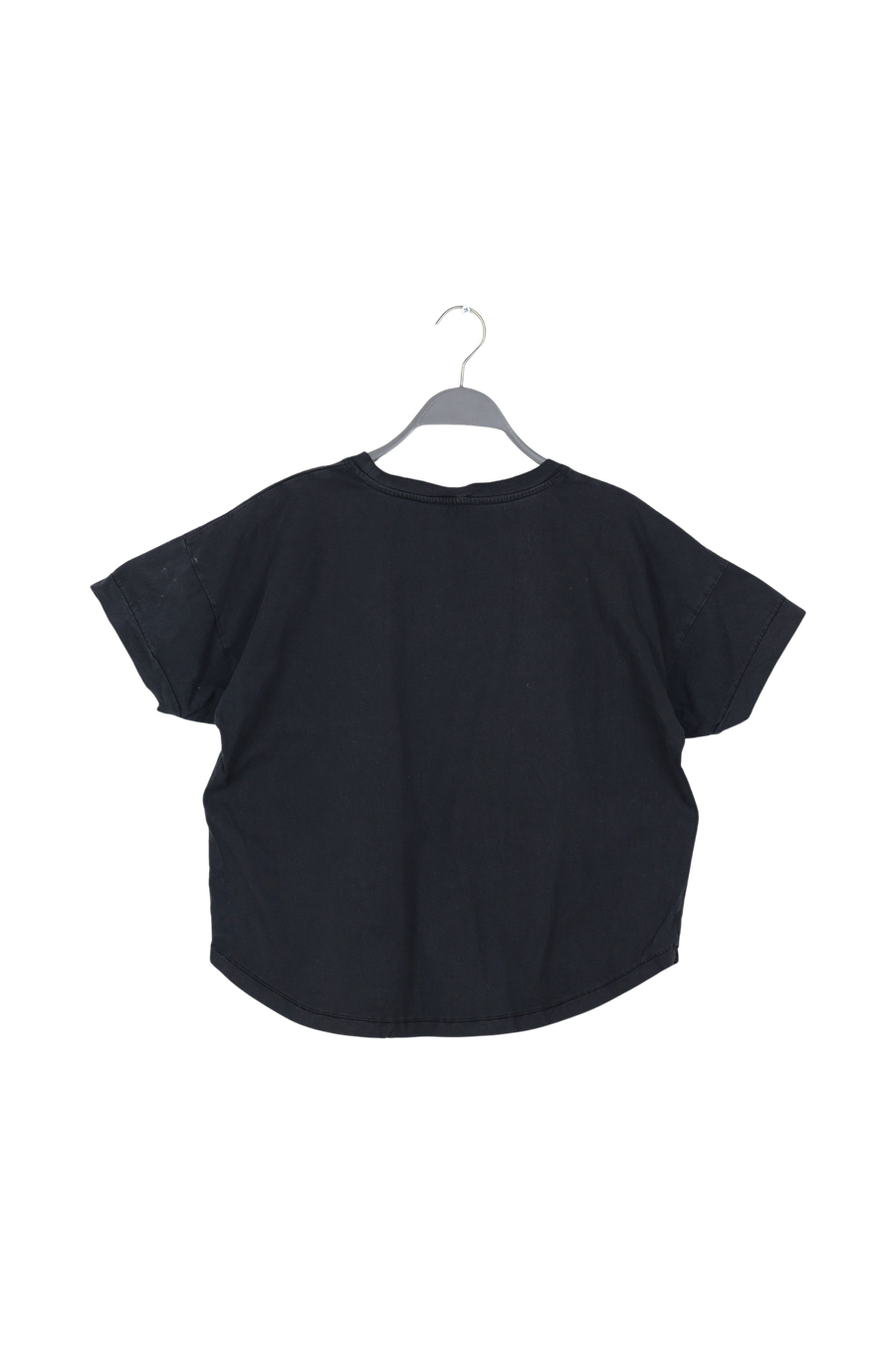 PreLoved Margot - FOT cropped t-shirt I Black - S/M 2 - Rabens Saloner - DK