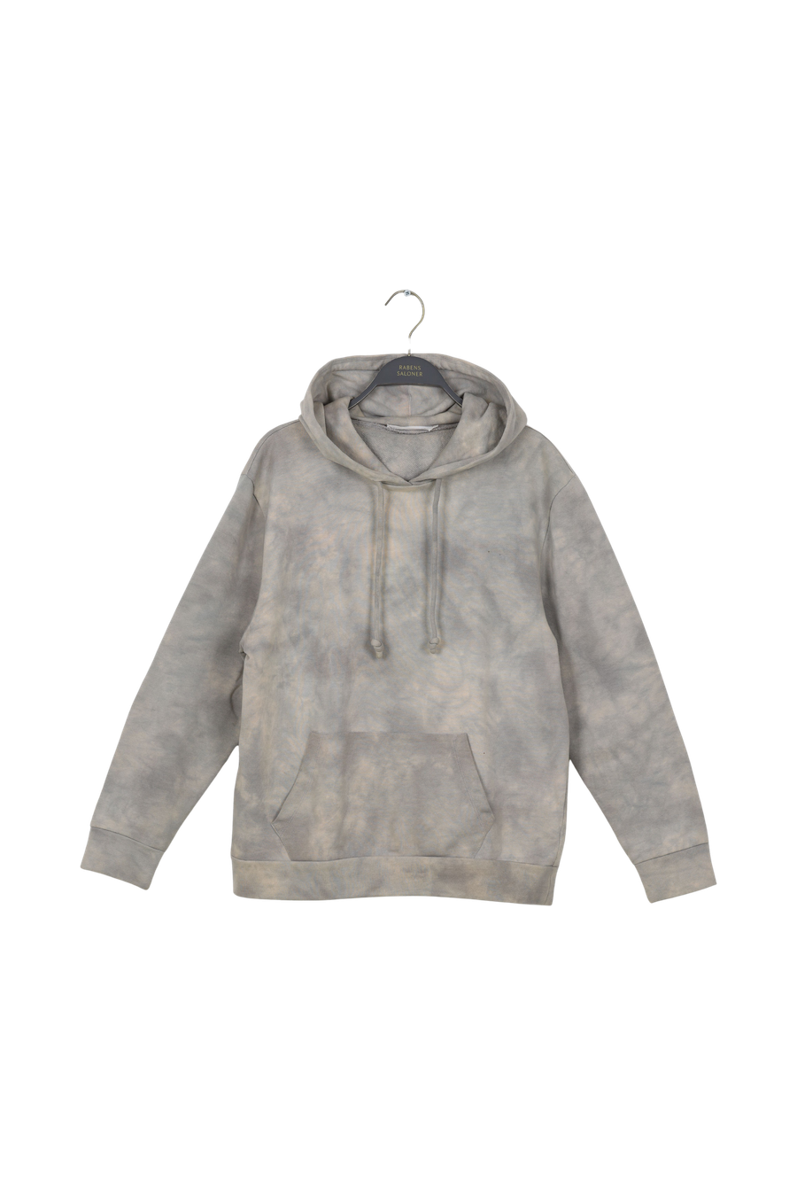 PreLoved Nynne - Marbled sweat hoodie - M FLINT GREY M 1 - Rabens Saloner - DK