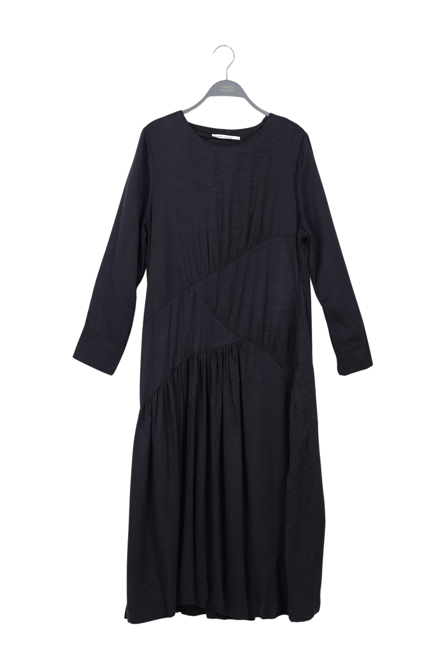 PreLoved Dian - Grossgrain panelled dress I Black - L Black L 1 - Rabens Saloner - DK