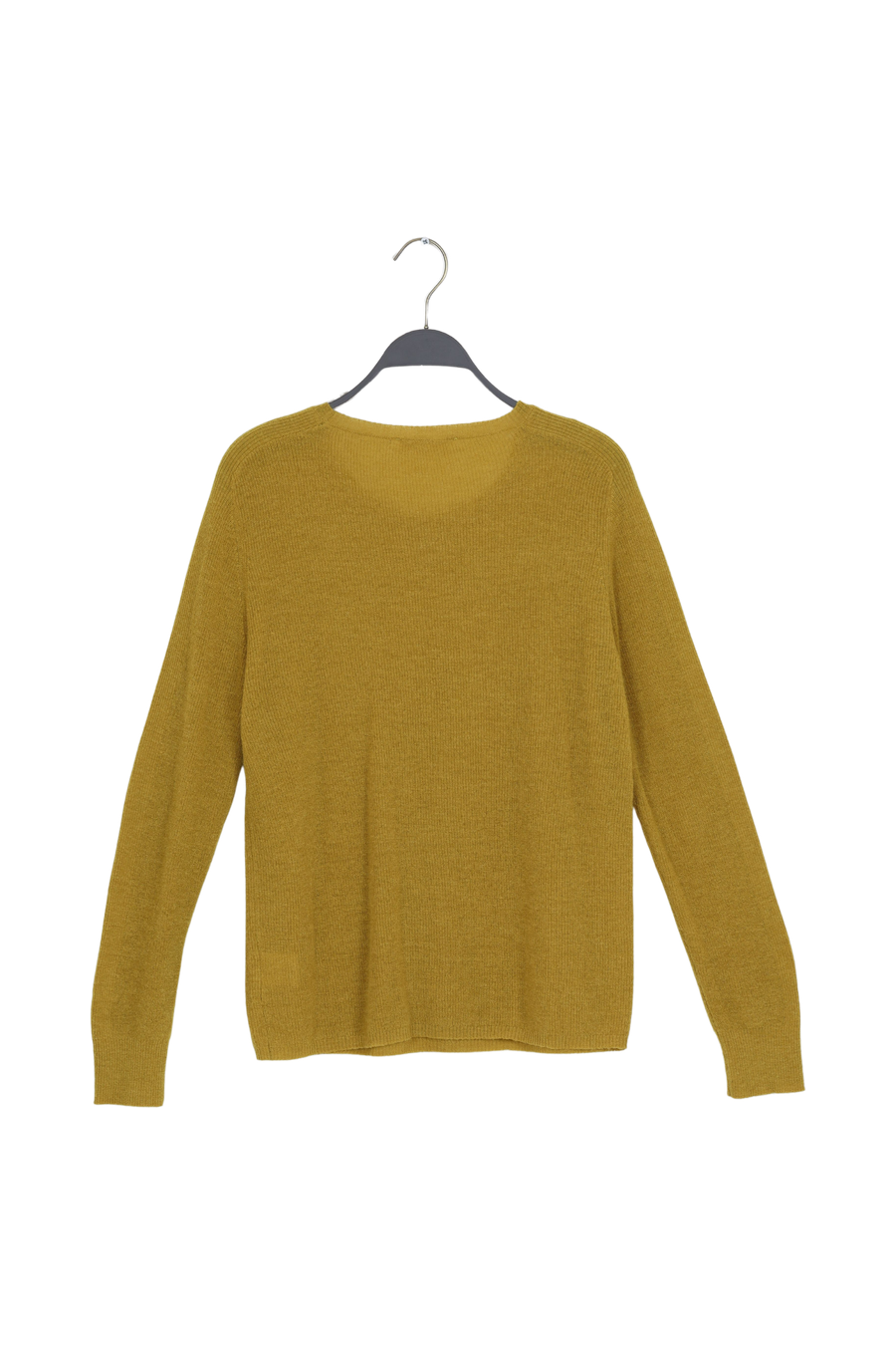 PreLoved Shauna - Waffled knit long sleeve top I Mustard - XL 2 - Rabens Saloner - DK