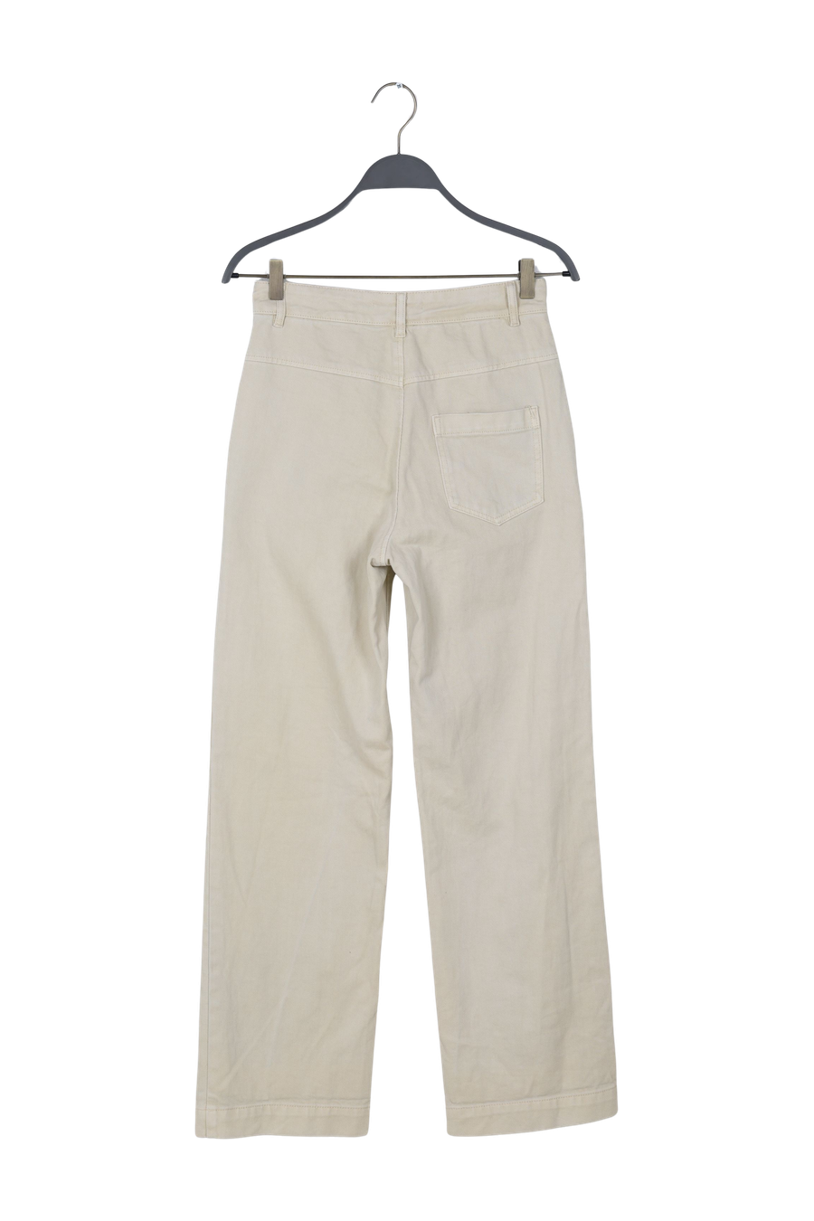 PreLoved Sabina - Canvas drill pant I Bone - XS 2 - Rabens Saloner - DK