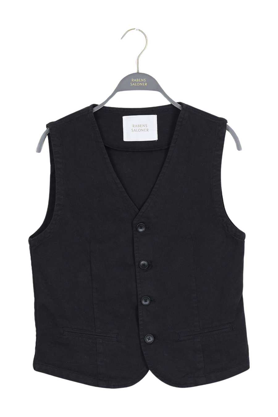 PreLoved Banu - Canvas drill vest - M 1 - Rabens Saloner - DK