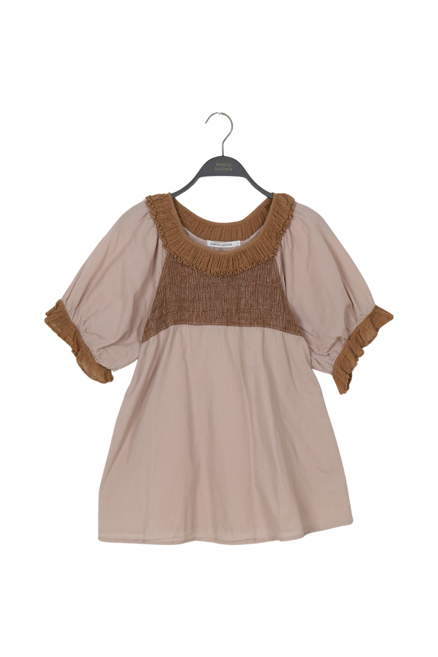PreLoved Dorita - Cotton angel top I Caramel - S 1 - Rabens Saloner - DK