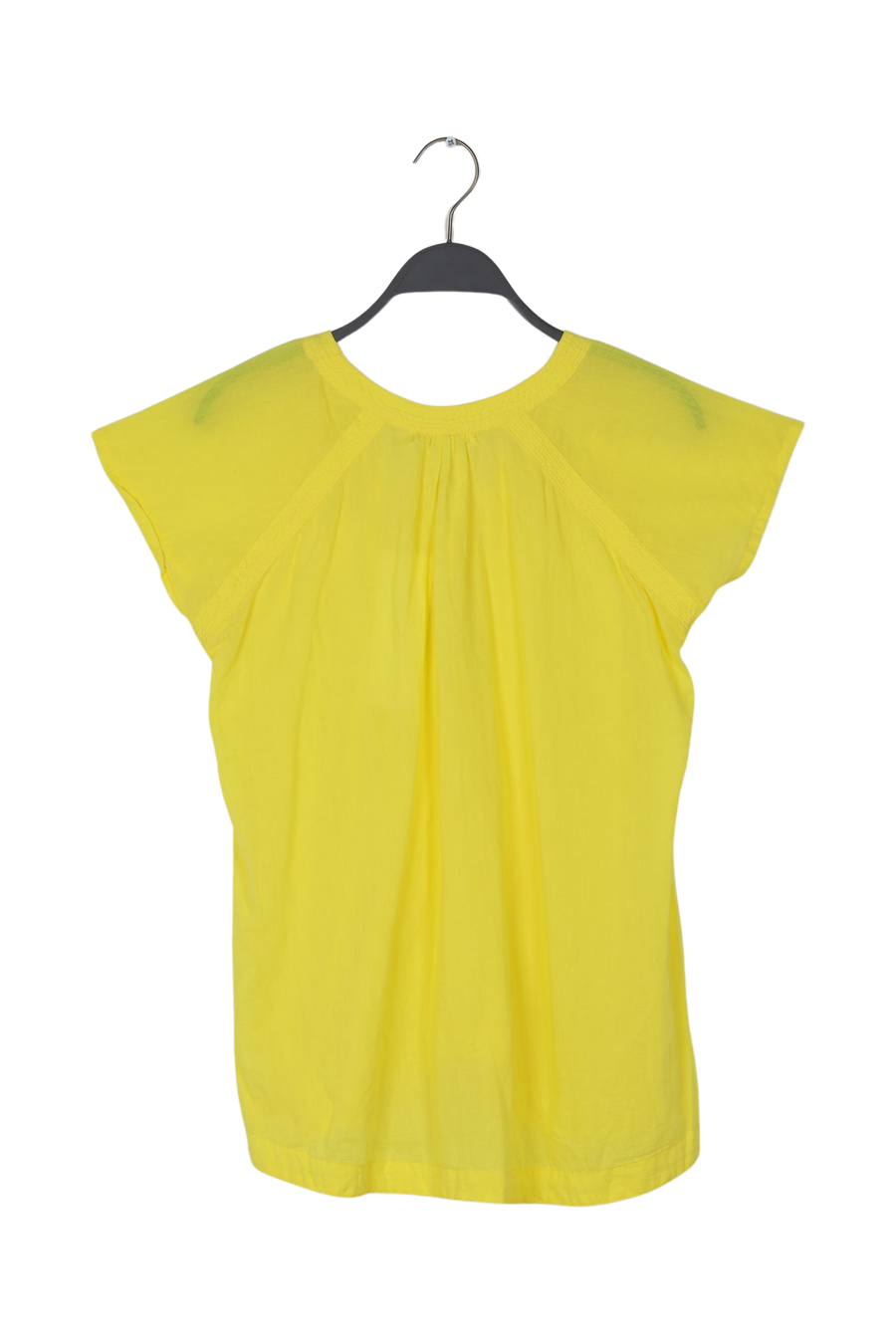 PreLoved Dipsy - Cotton V-neck top I White - S 2 - Rabens Saloner - DK