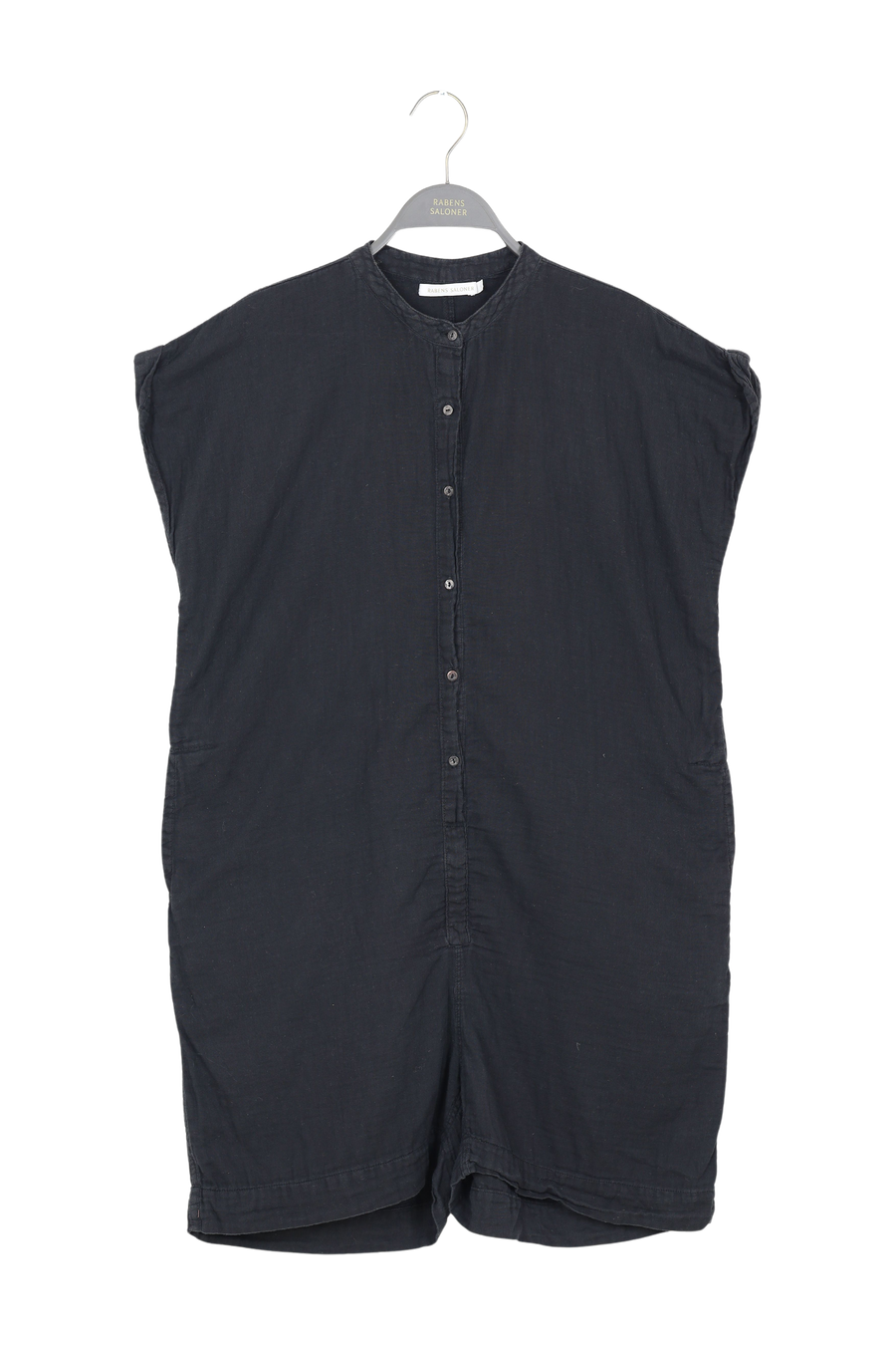 PreLoved Saan - Cotton dbl slvless romper I Black - S 1 - Rabens Saloner - DK