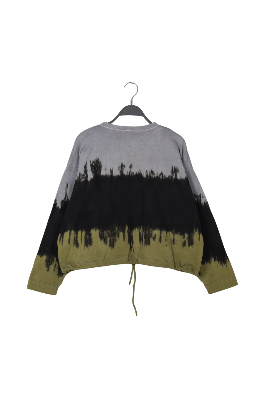 PreLoved Sheela - Dip dye tonal drawstring sweat - XS/S