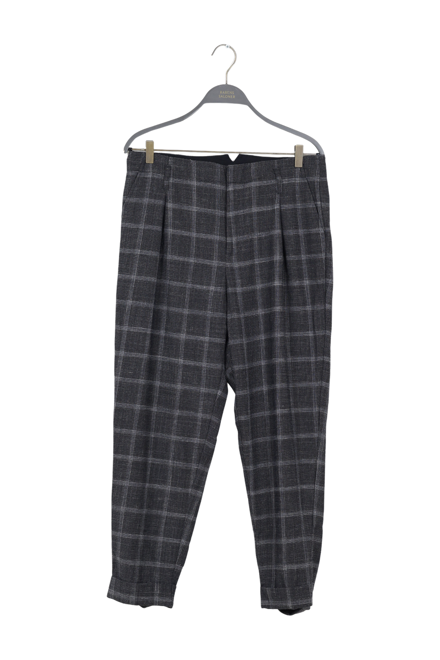 PreLoved Raina - Texture suiting pleat pant - M FAWN M 1 - Rabens Saloner - DK