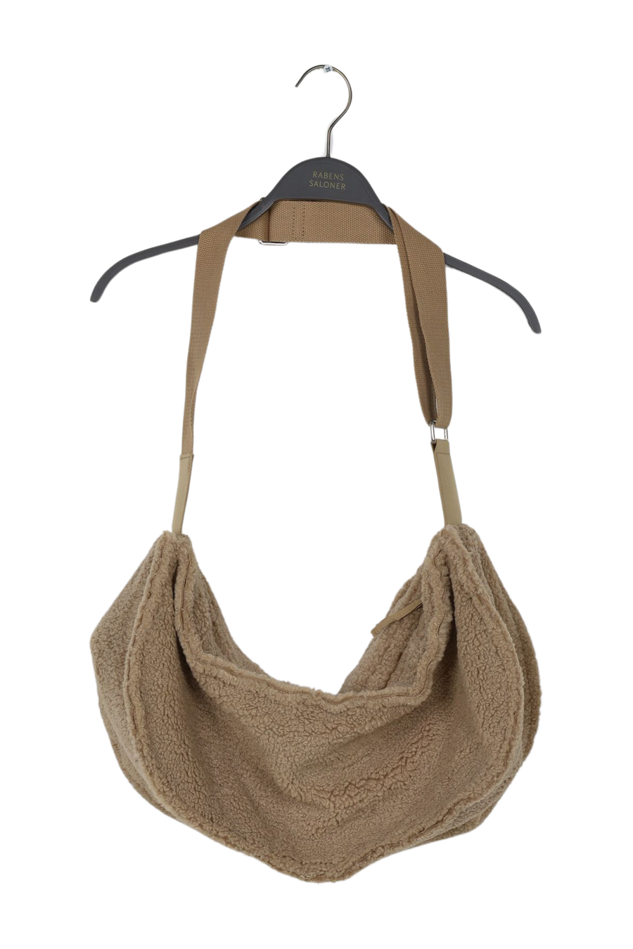 PreLoved Kondi - Faux shearling OS bumbag I Amber - O/S Amber O/S 1 - Rabens Saloner - DK