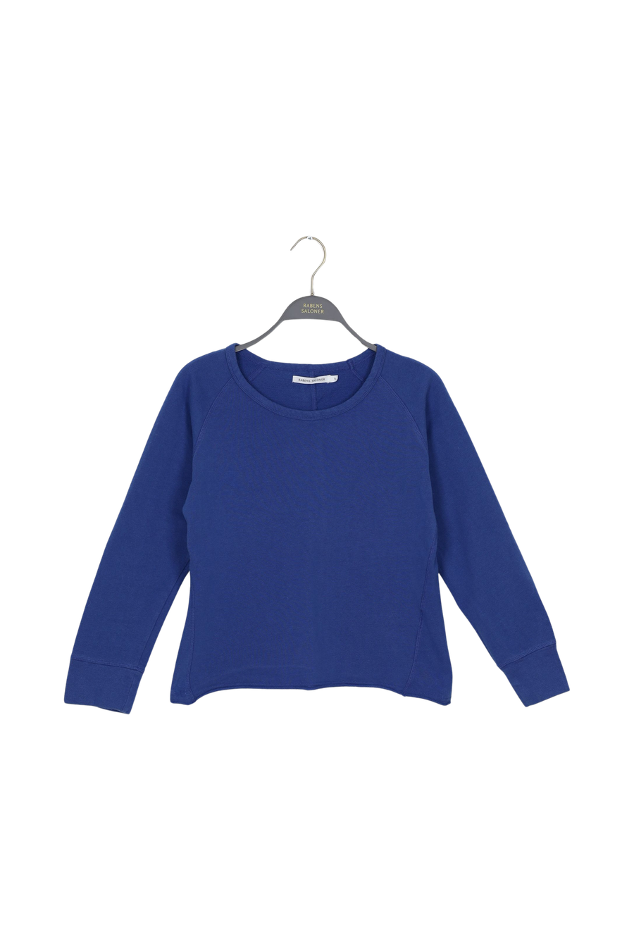 PreLoved Nemi - Light stretch long sleeve top I Workwear blue melange - S 1 - Rabens Saloner - DK