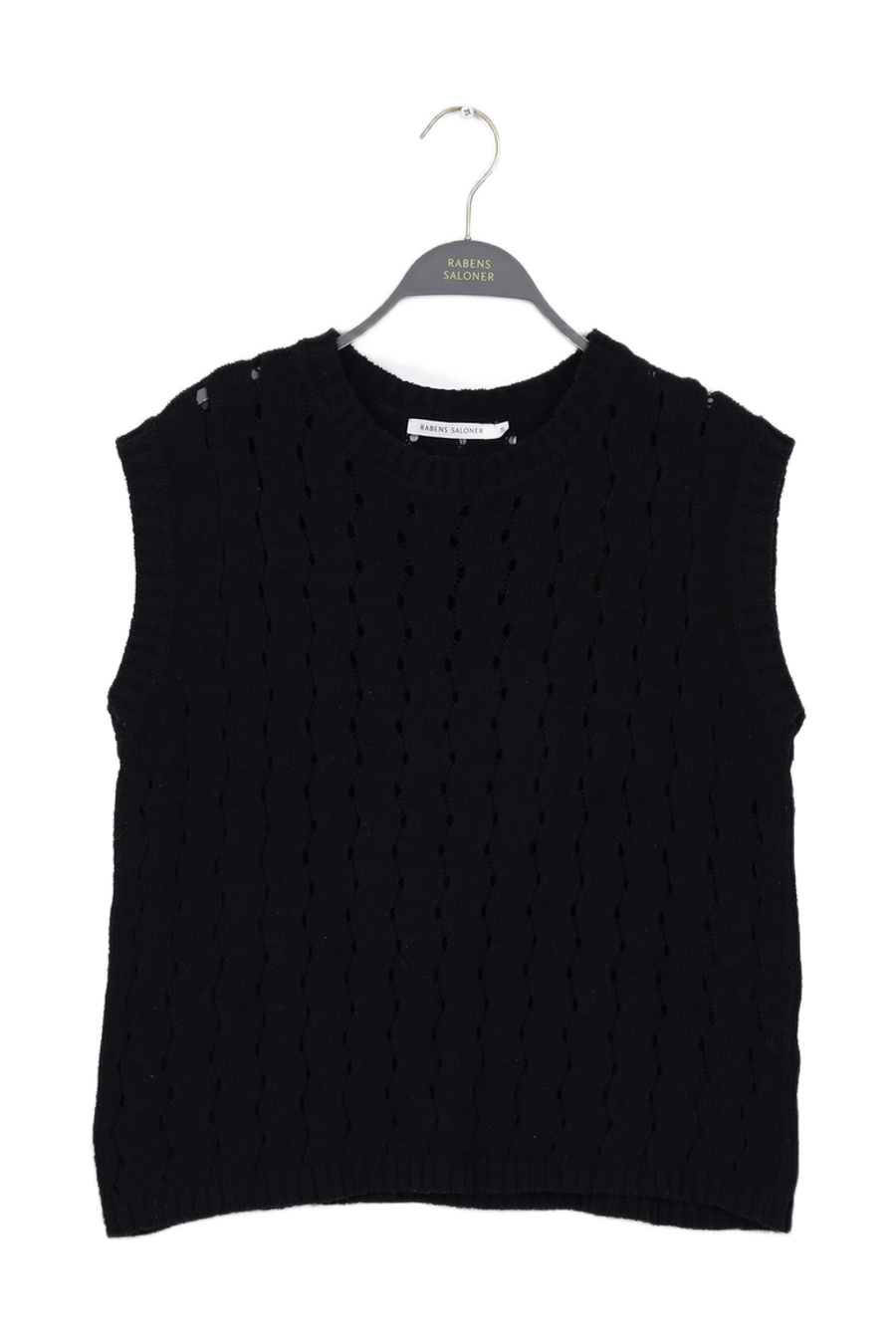 PreLoved Benny - Trail knit vest I Black - S 1 - Rabens Saloner - DK