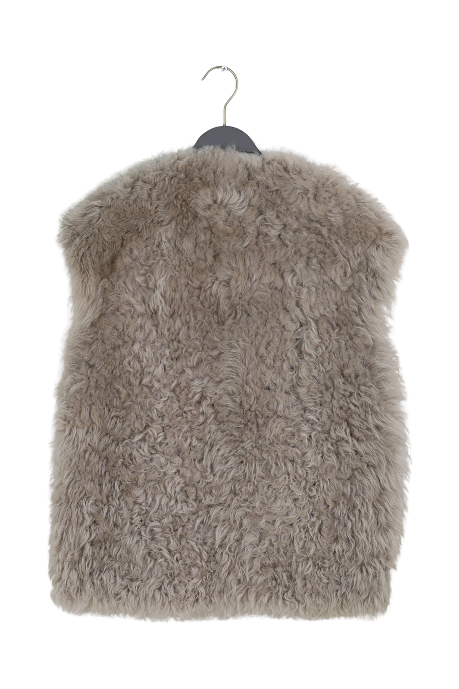 PreLoved Shearling jacket vest - S 3 - Rabens Saloner - DK