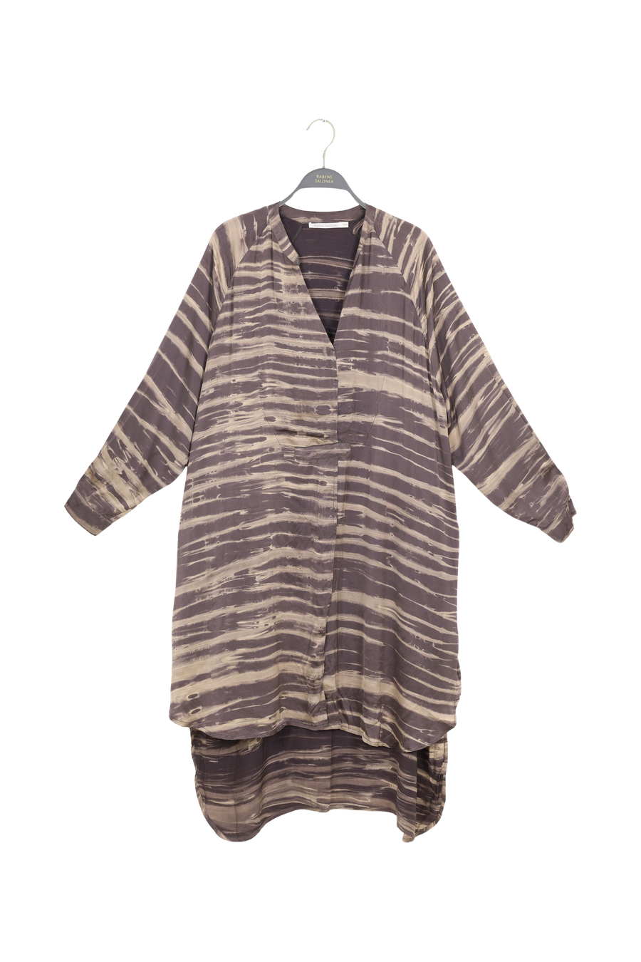 PreLoved Riley - Rippling OS shirt dress - S/M 1 - Rabens Saloner - DK