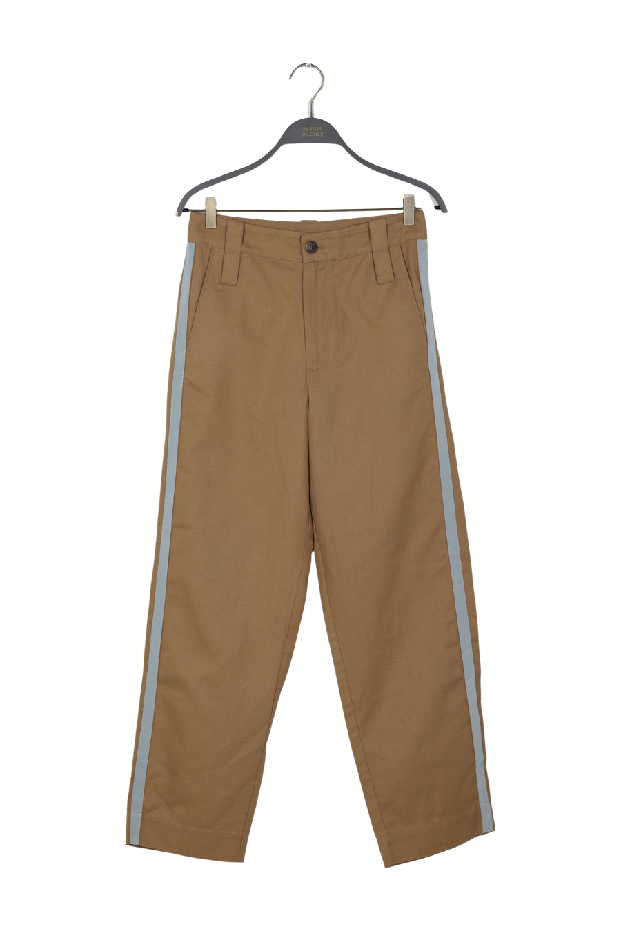 PreLoved Carly - Canvas tailoring military pant - S Tobacco S 1 - Rabens Saloner - DK