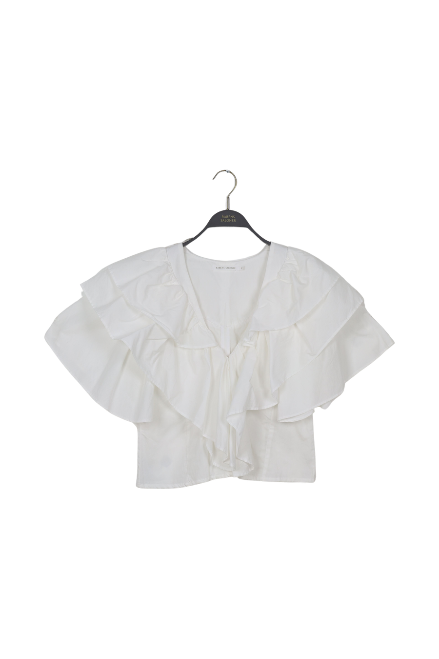 PreLoved Luzia - Angled gather frill top - M 1 - Rabens Saloner - DK