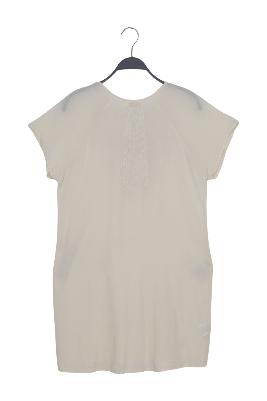 PreLoved Short embroidery dress - XS 2 - Rabens Saloner - DK