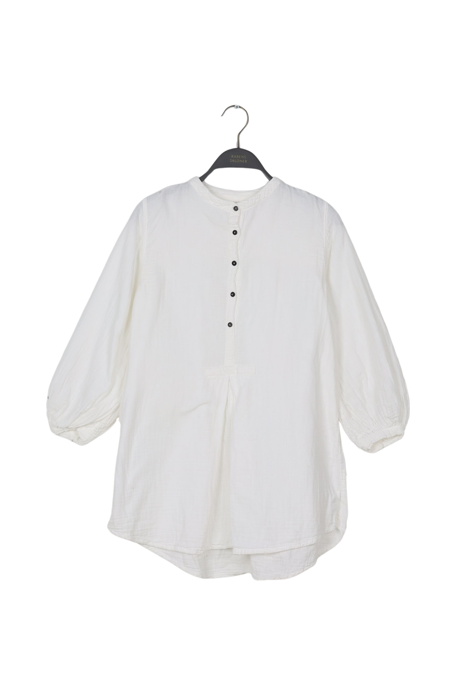 PreLoved Jordin - Cotton pleat shirt - XS WHITE XS 1 - Rabens Saloner - DK