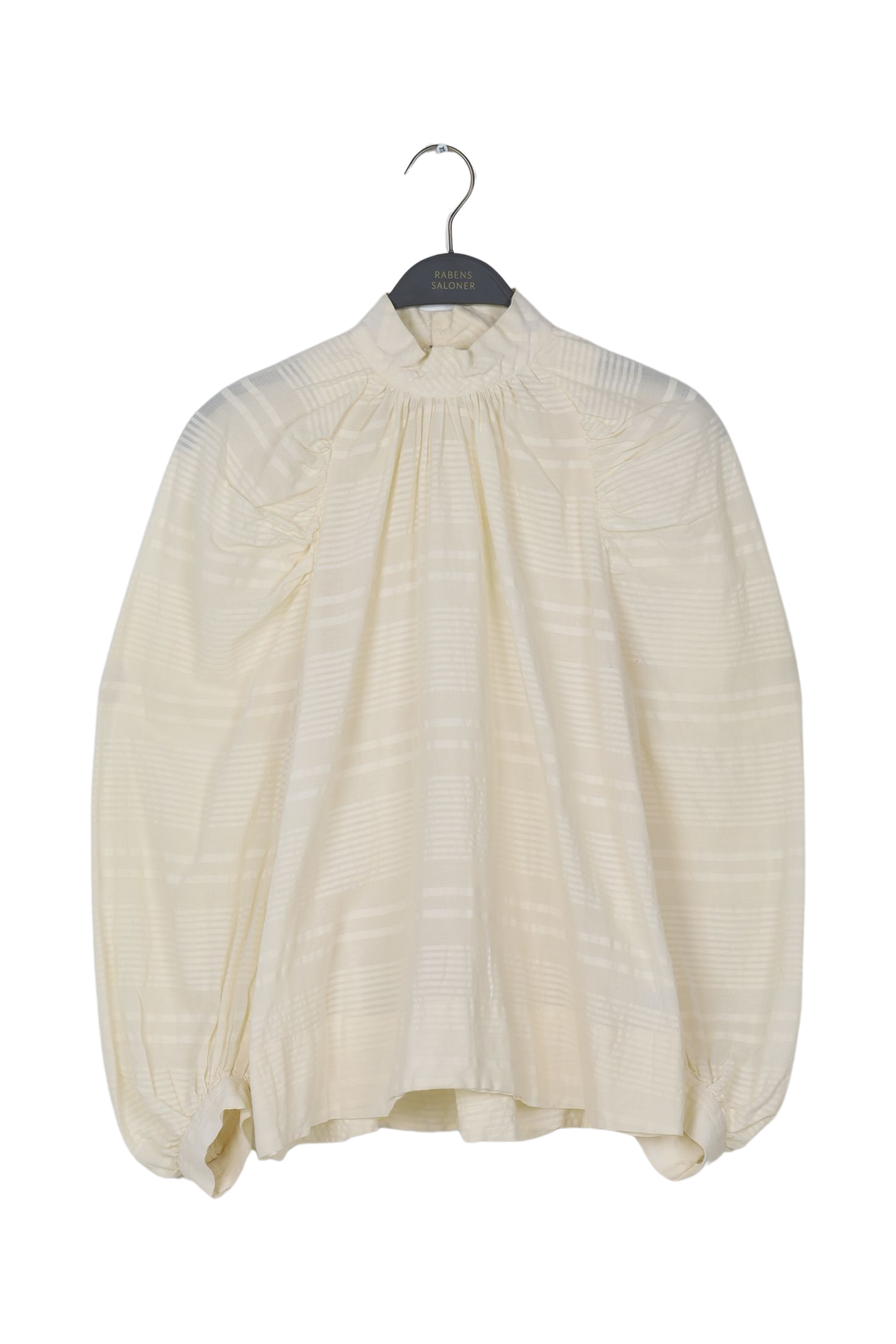 PreLoved Asta - Floating stripes blouse - S OFF WHITE S 1 - Rabens Saloner - DK