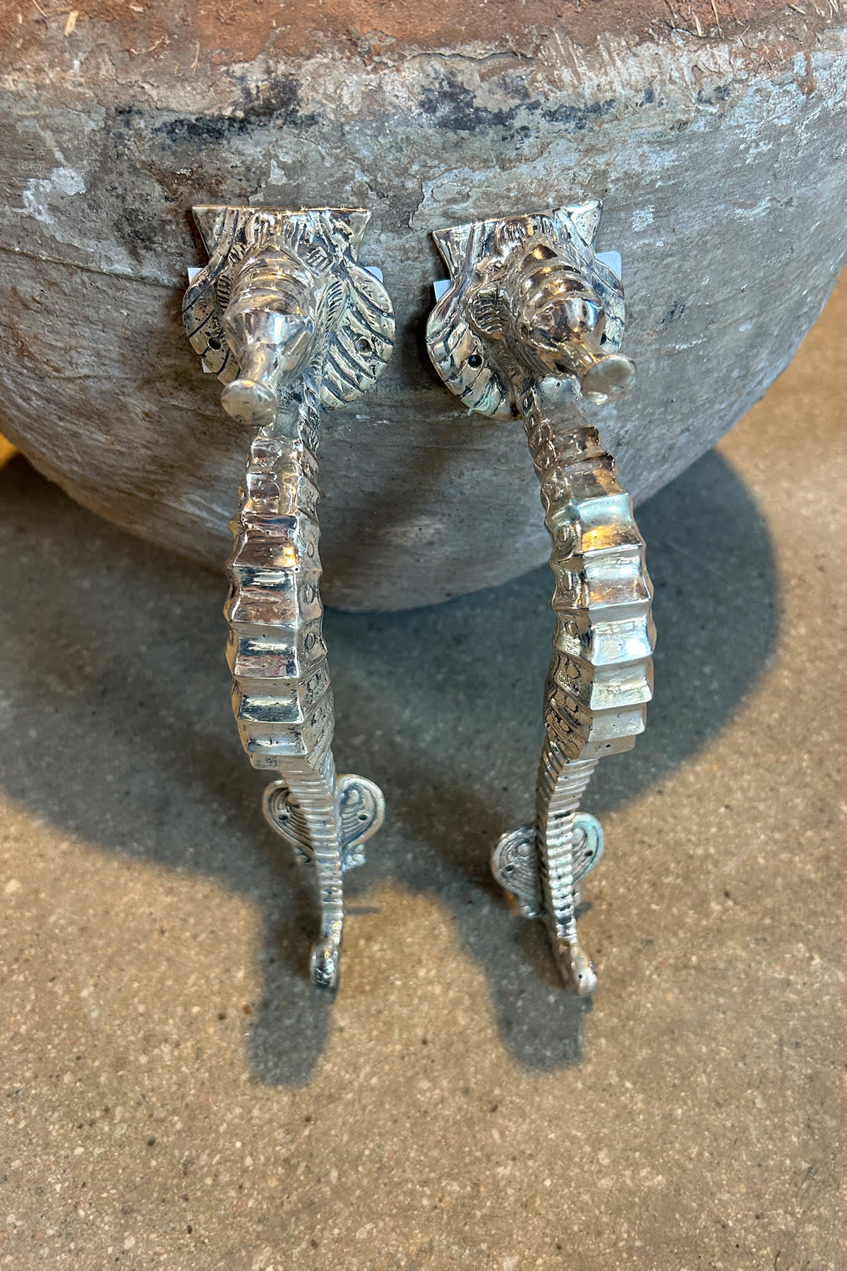 Seahorse Door Handle - Rabens Apartment I Brass 8 - Rabens Saloner - DK