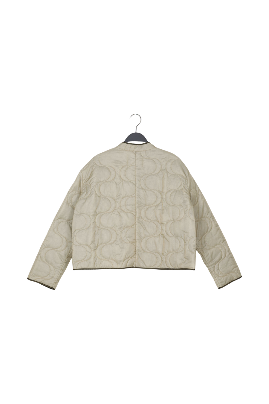 PreLoved Raisa - Pastel quilt jacket I Sand - L 2 - Rabens Saloner - DK