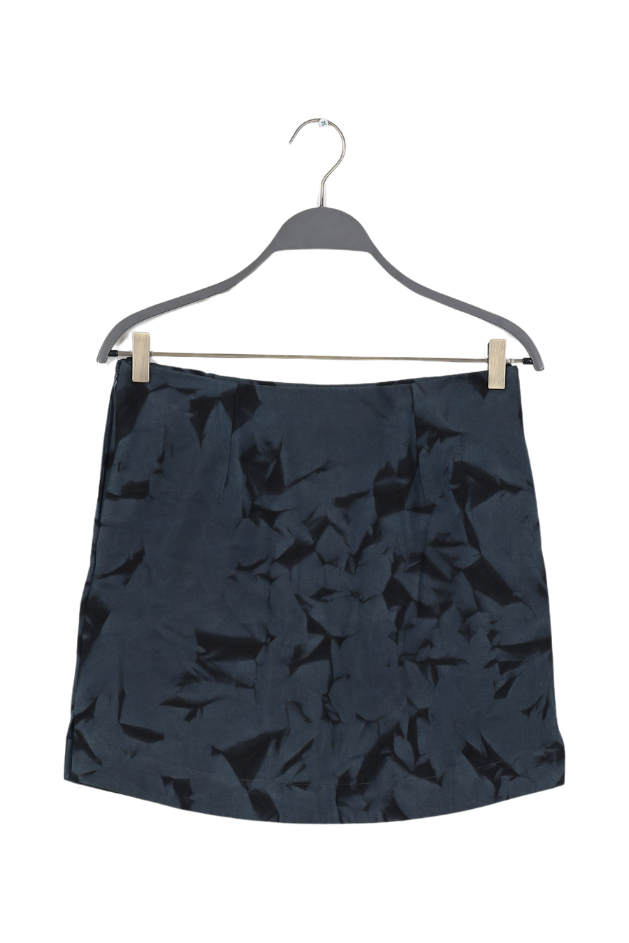 PreLoved Benedichte - Crystal short canvas skirt I Midnight black combo - S 2 - Rabens Saloner - DK