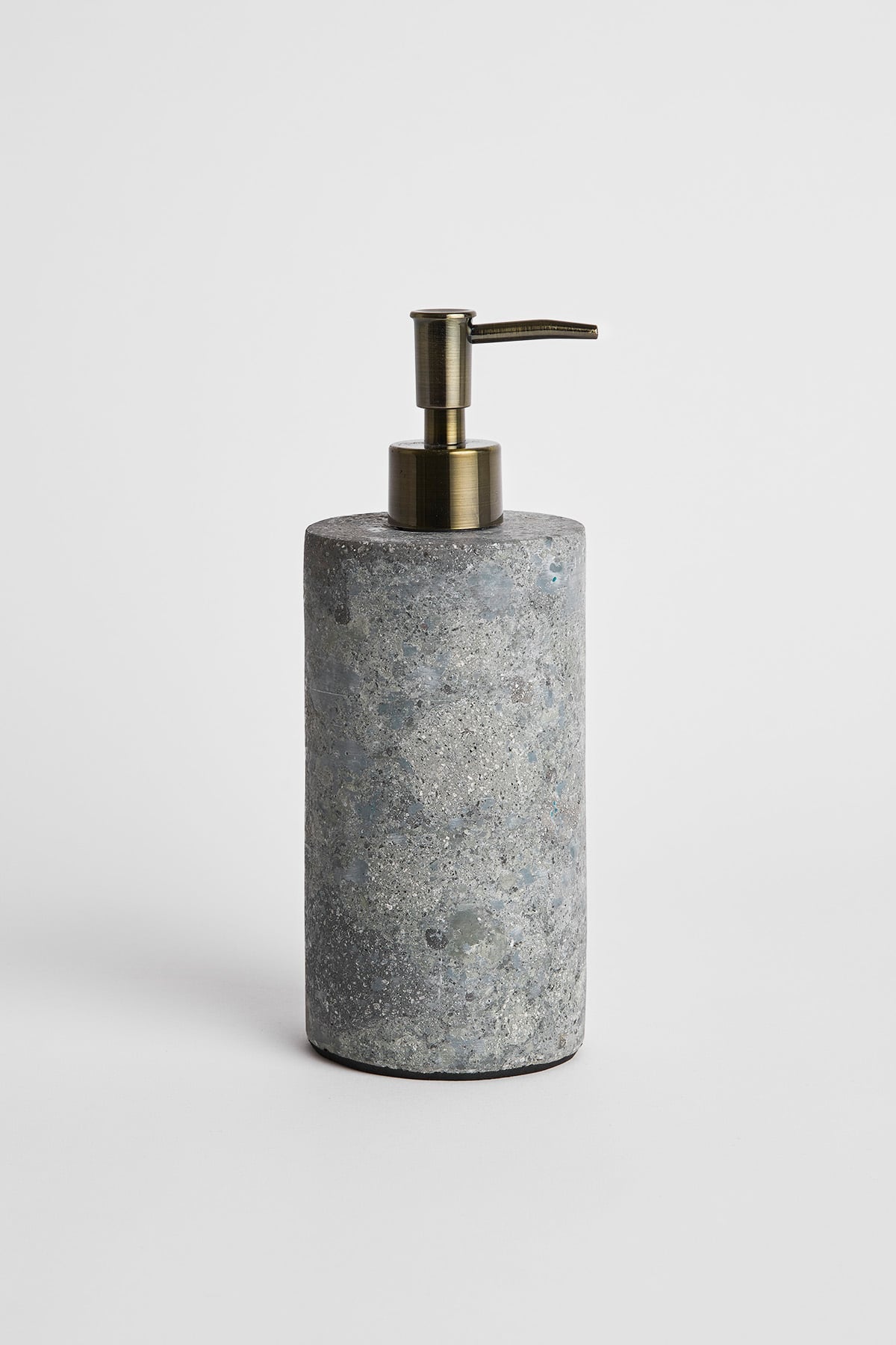 Cylinder Marble Soap Dispenser - Rabens Apartment I Antracit Grey 1 - Rabens Saloner - DK