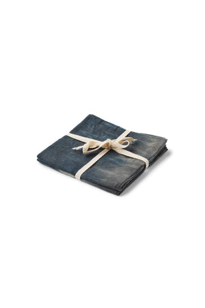 Tie Dye Napkin - Rabens Apartment I Indigo combo Indigo combo Set of 2 2 - Rabens Saloner - DK