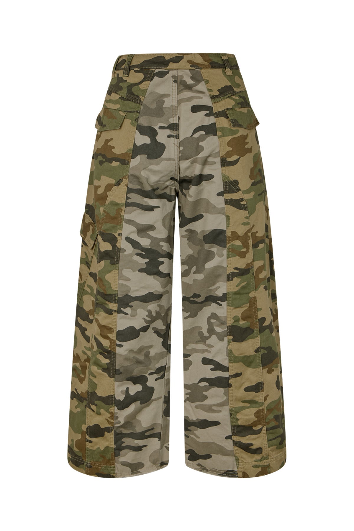 Niva - Camo patchwork pants I Camo combo 5 - Rabens Saloner - DK