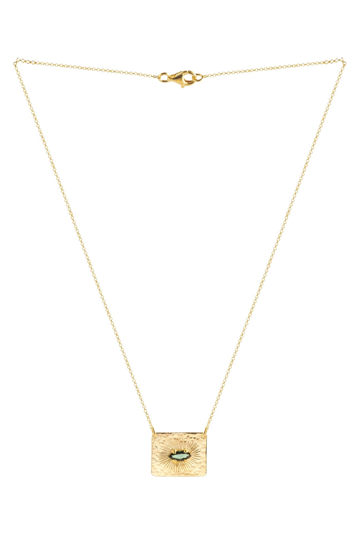 Nafsu - Escapulario necklace I Dark stone 2 - Rabens Saloner - DK