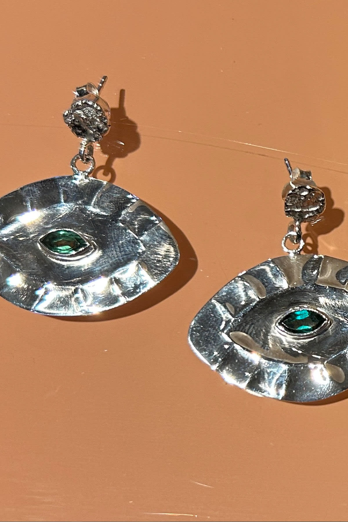 Giant Eye Earring - Nafsu I Silver 2 - Rabens Saloner - DK