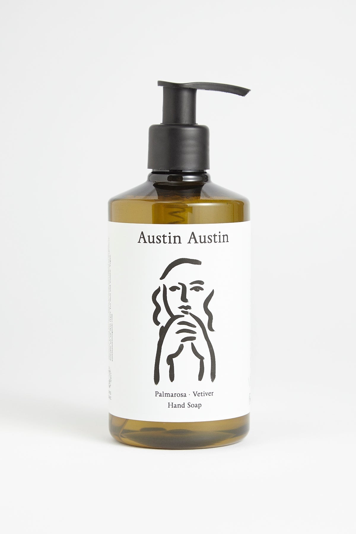 Austin Austin - Hand Soap I Palmarosa - Vetiver Palmarosa - Vetiver 300 ML 3 - Rabens Saloner - DK