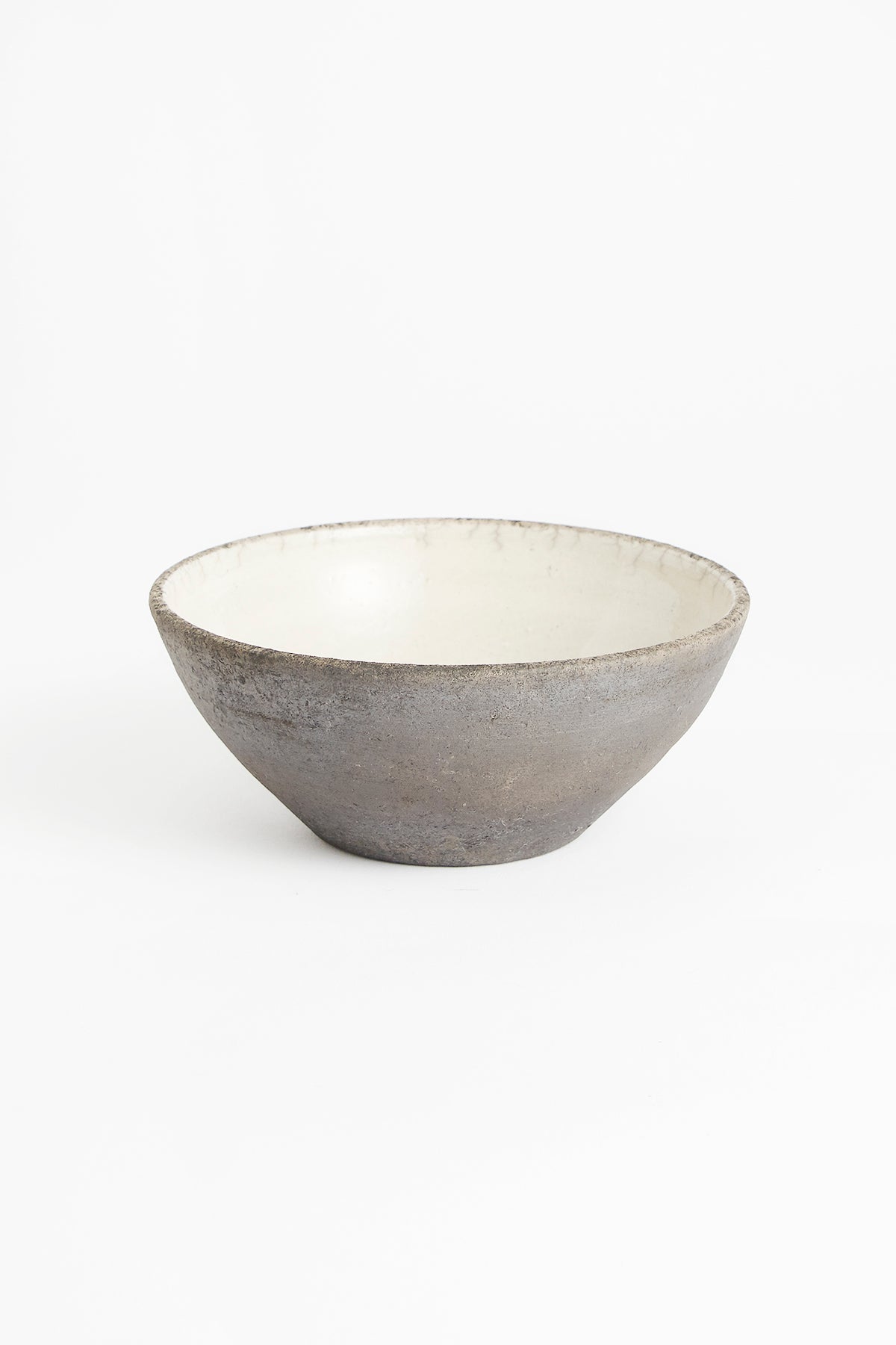 Hand Made Ceramic Bowl - Visby Ceramics I Dark Grey 5 - Rabens Saloner - DK