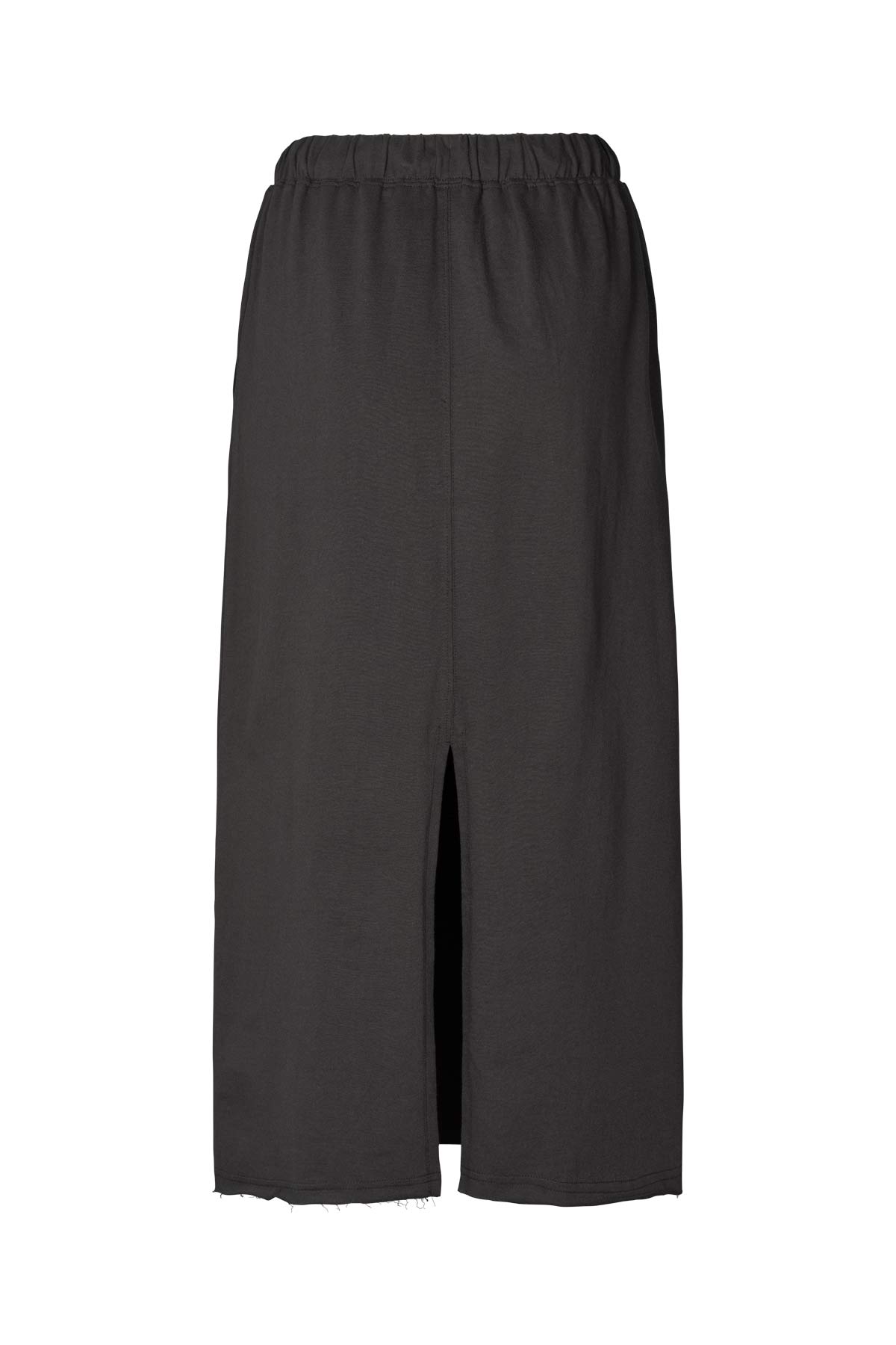 Hanni - Light stretch long skirt I Faded black 5 - Rabens Saloner - DK