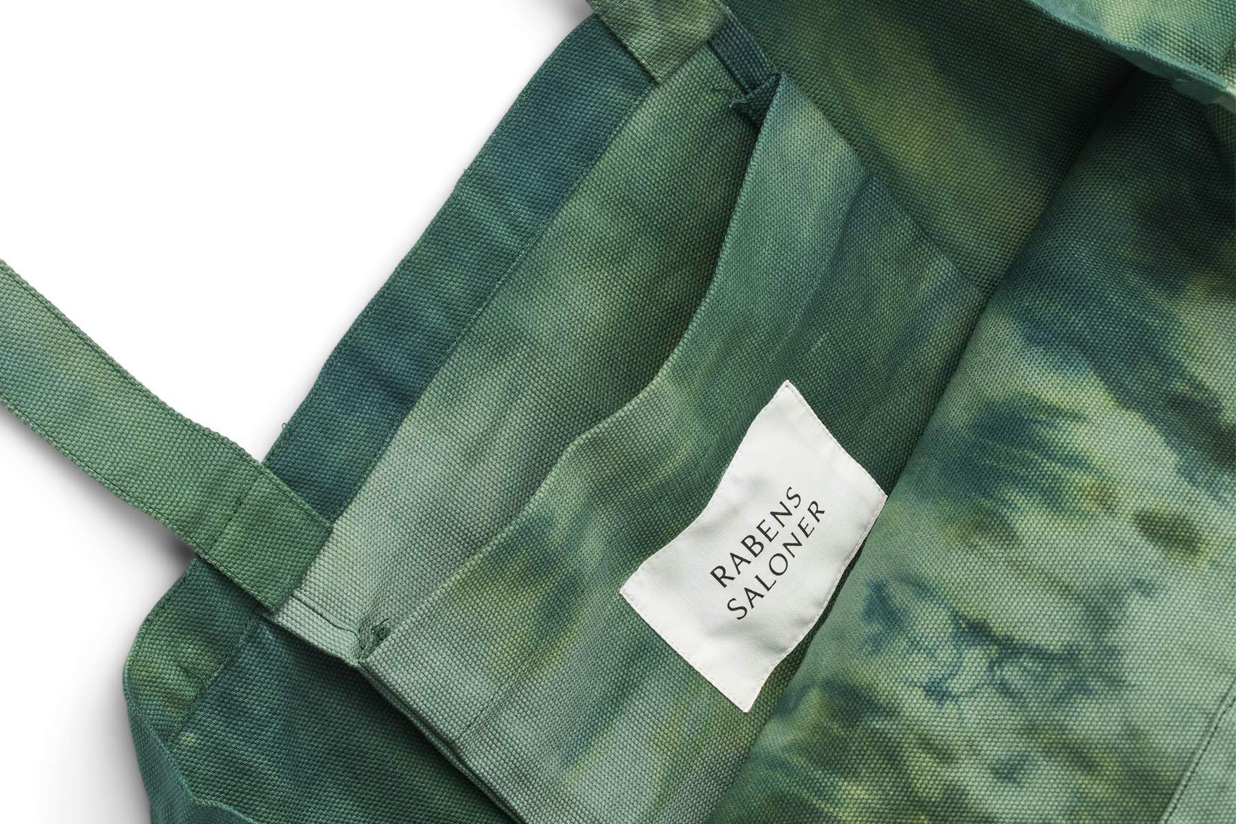 Ischa - Arizona tote bag I Green combo 2 - Rabens Saloner - DK