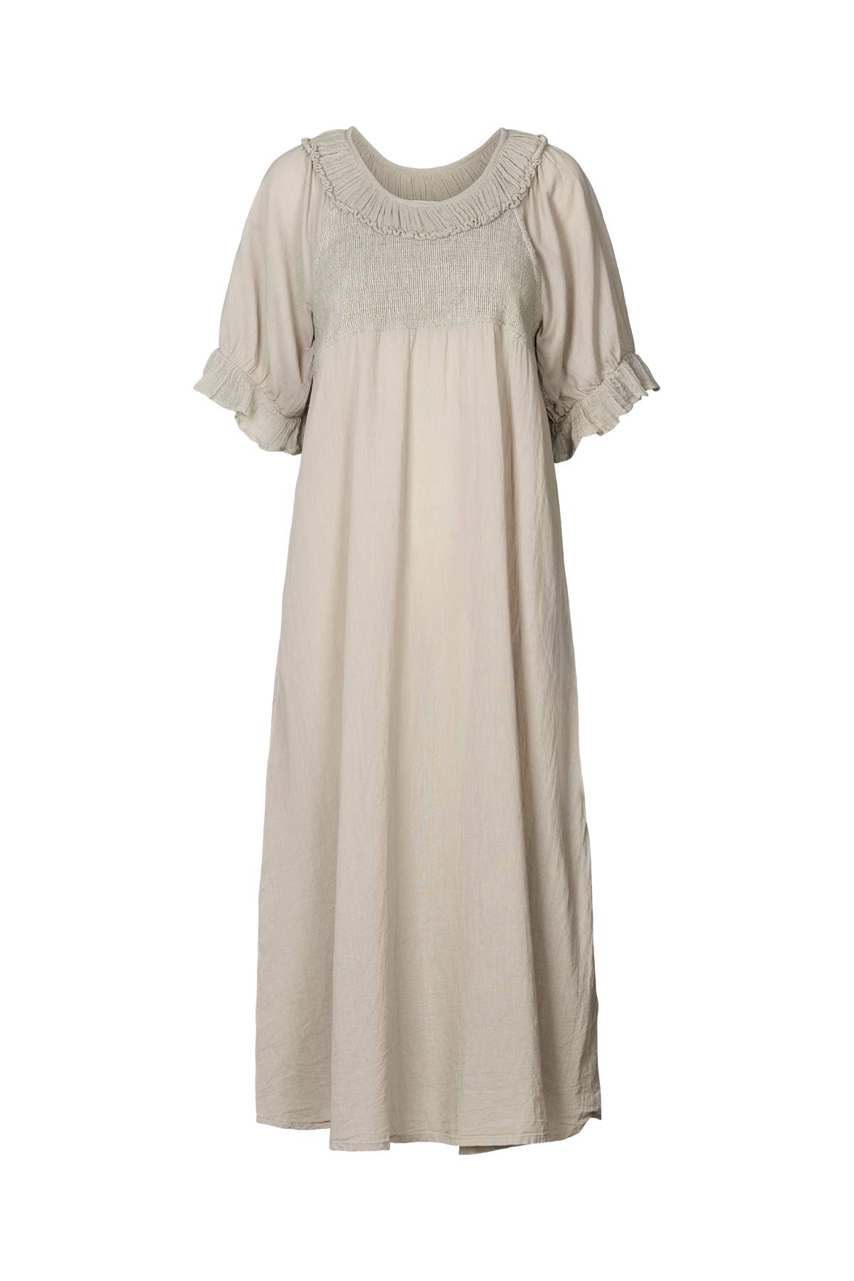 Dorothea - Cotton long angel dress I Sandy Sandy XS 4 - Rabens Saloner - DK