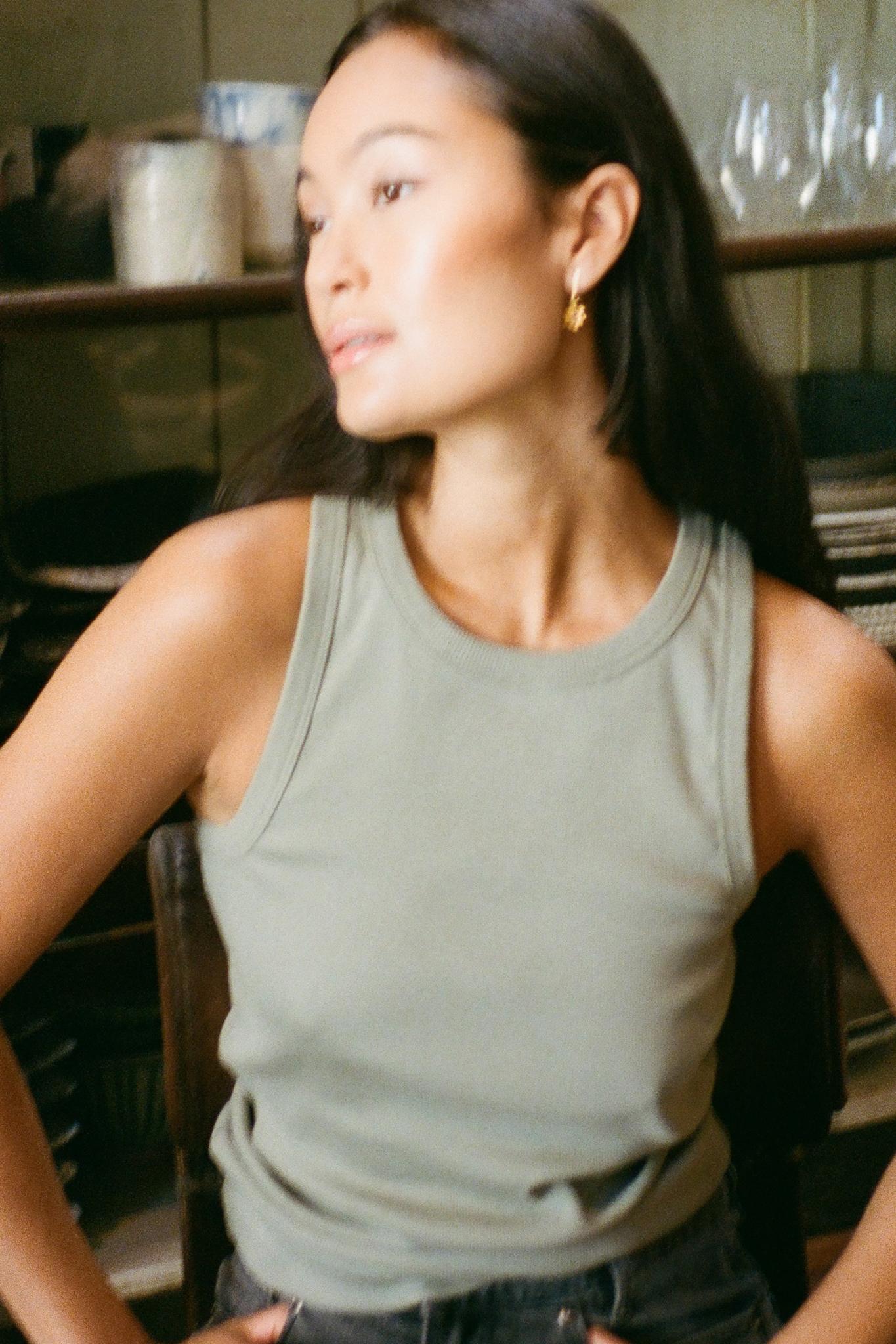 Nelle - Rib jersey tank I Vertiver 2 - Rabens Saloner - DK