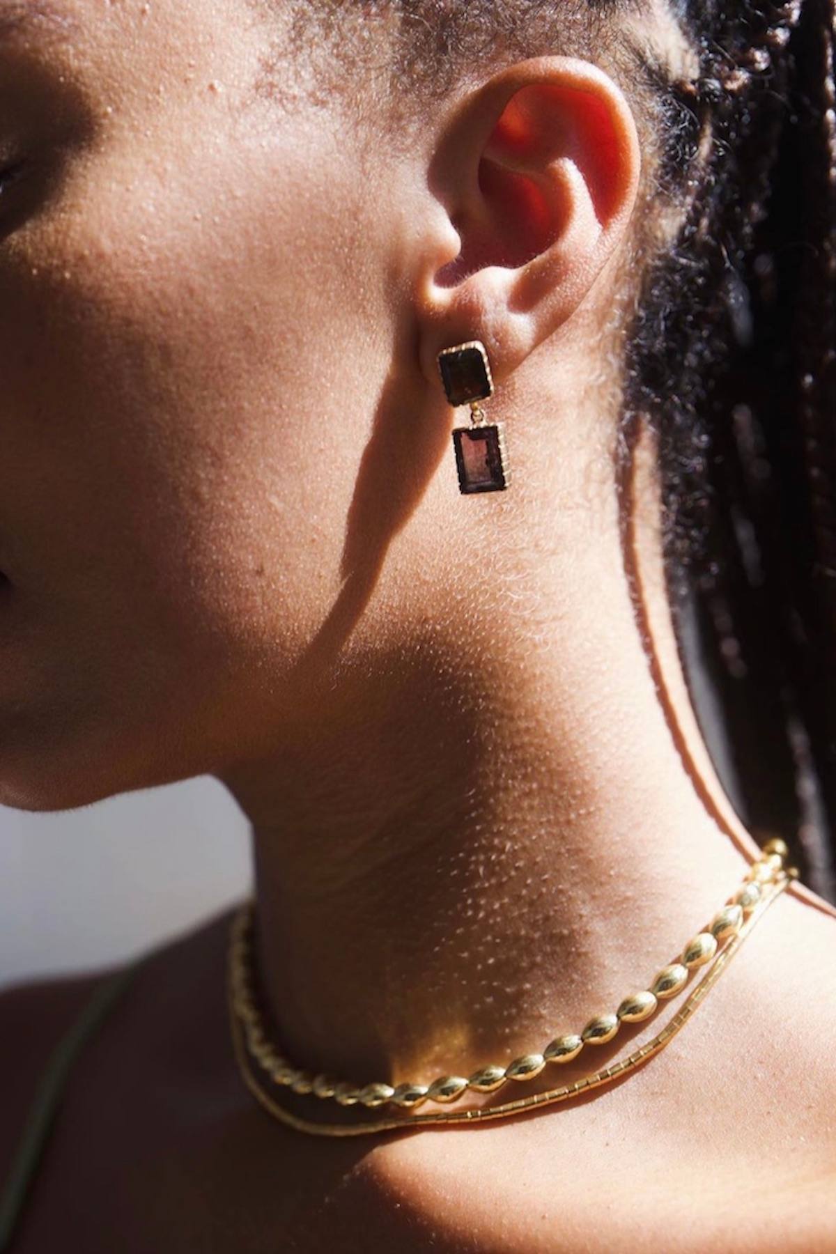 Rice Bead Necklace - Nafsu I Gold 2 - Rabens Saloner - DK