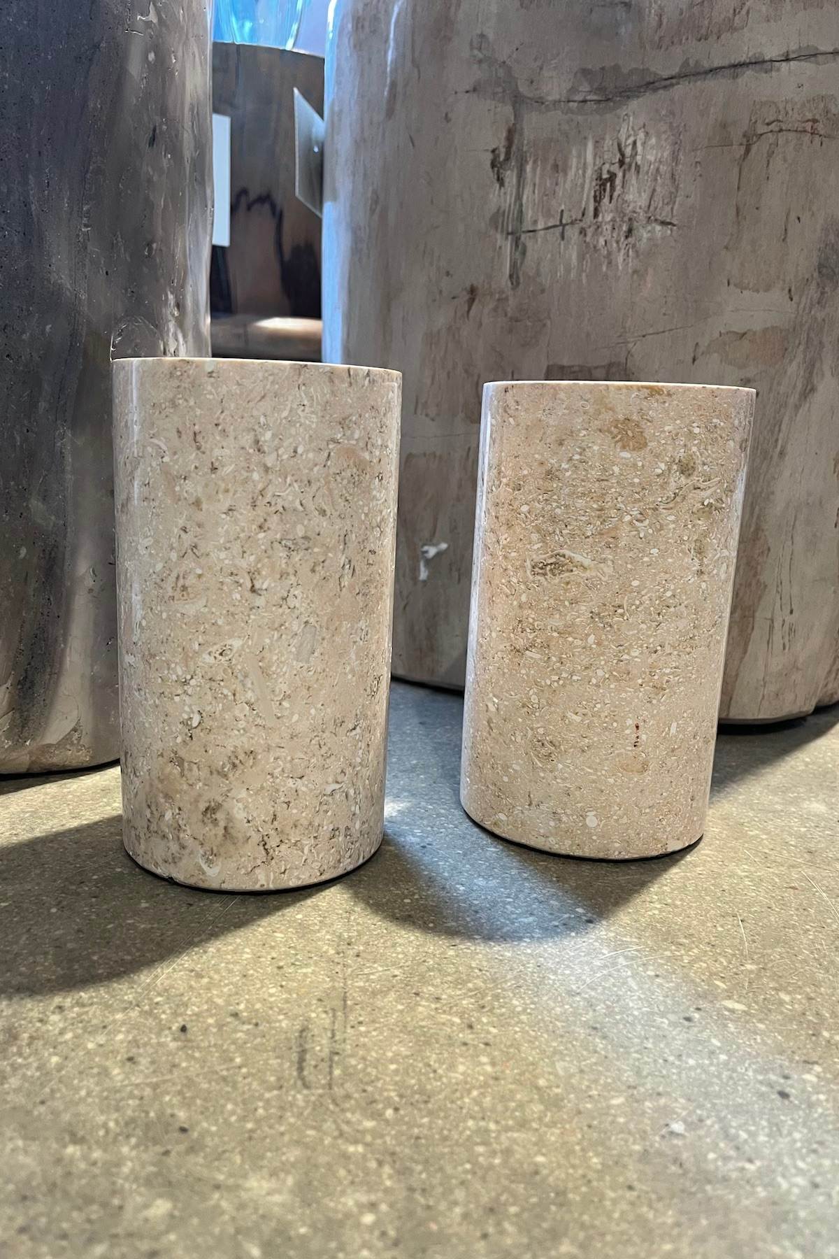 Tall Marble Jar - Jar 17 cm I Rose Combo 3 - Rabens Saloner - DK