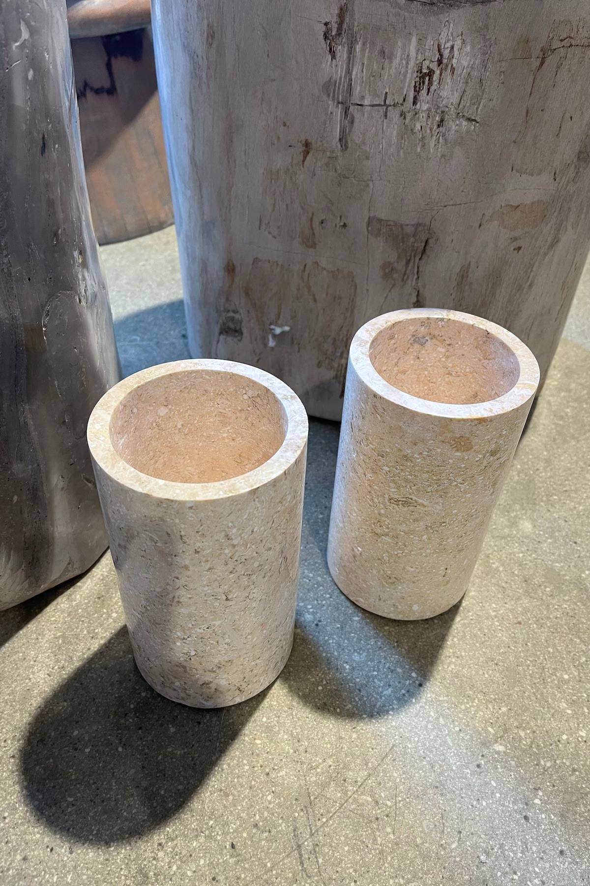 Tall Marble Jar - Jar 17 cm I Rose Combo 2 - Rabens Saloner - DK