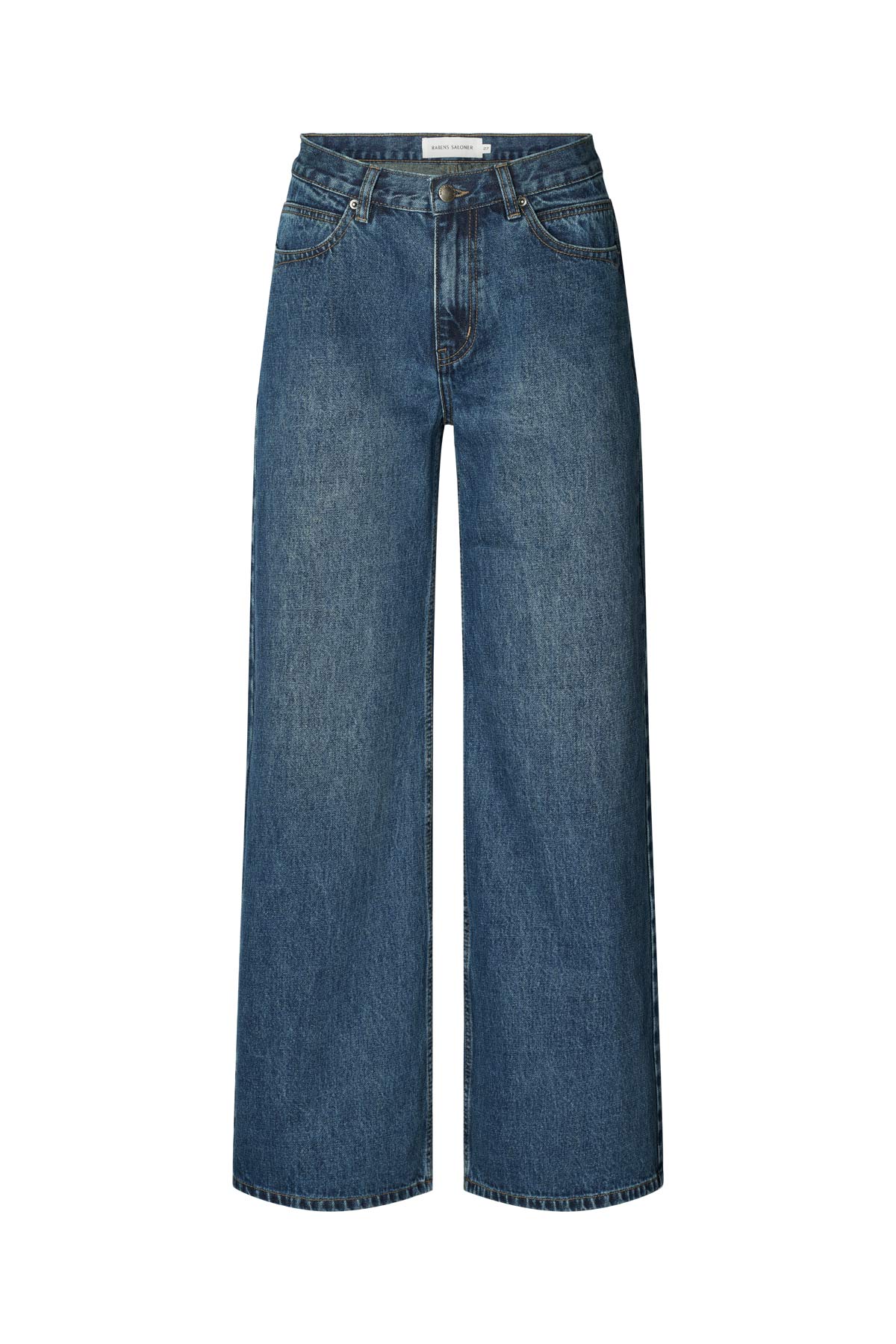 Ini - Denim pants I Washed Indigo Washed Indigo 25 6 - Rabens Saloner - DK