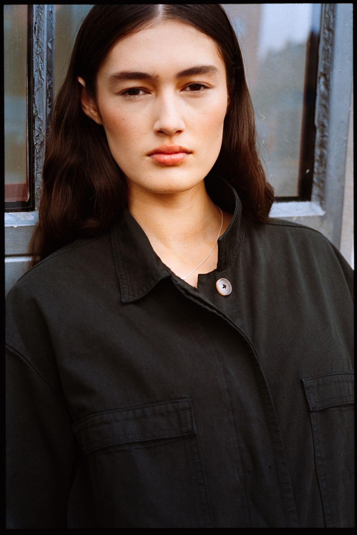 Jozette - Canvas light jumpsuit I Faded black 6 - Rabens Saloner - DK