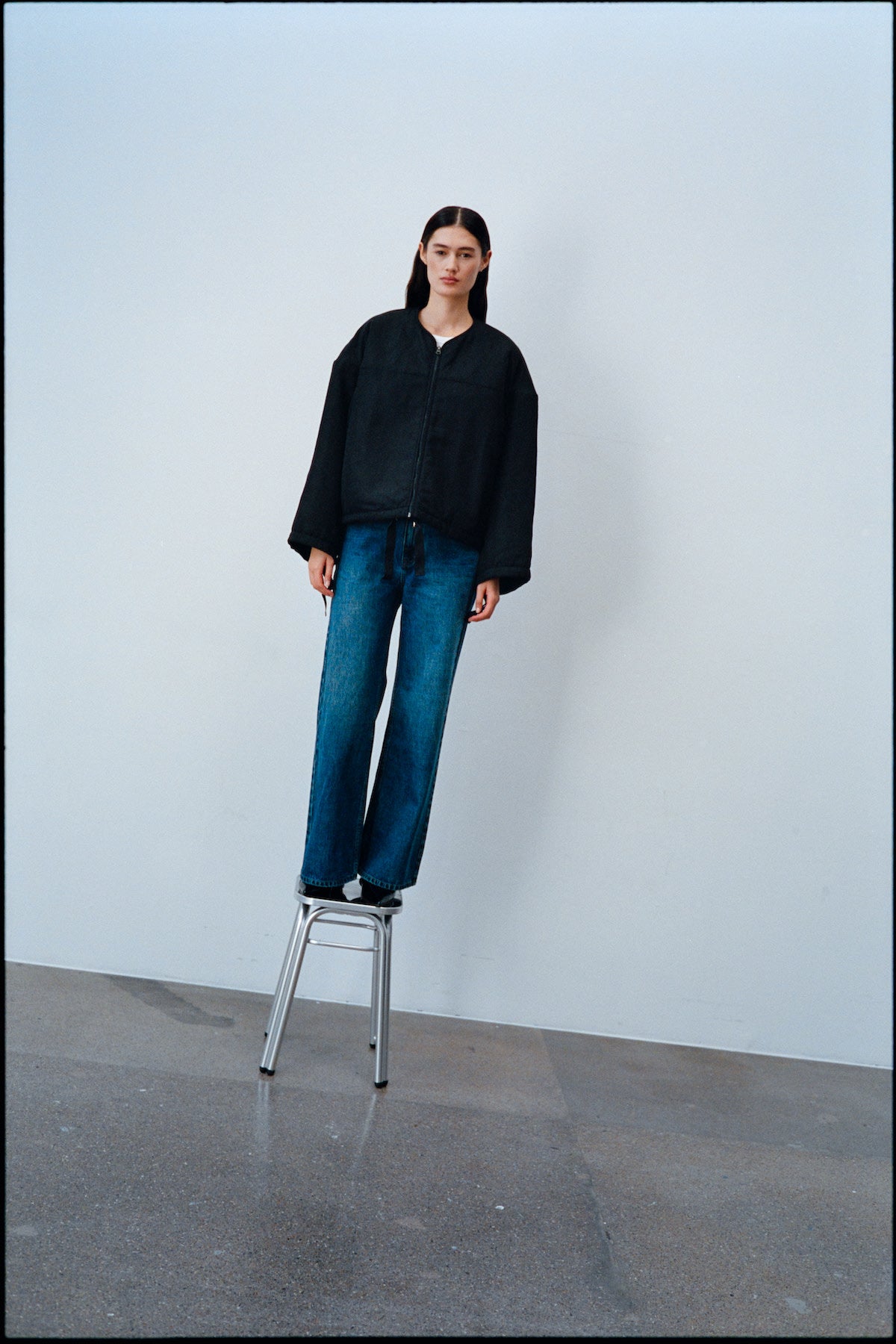 Glod - Arched jacket I Black 6 - Rabens Saloner - DK