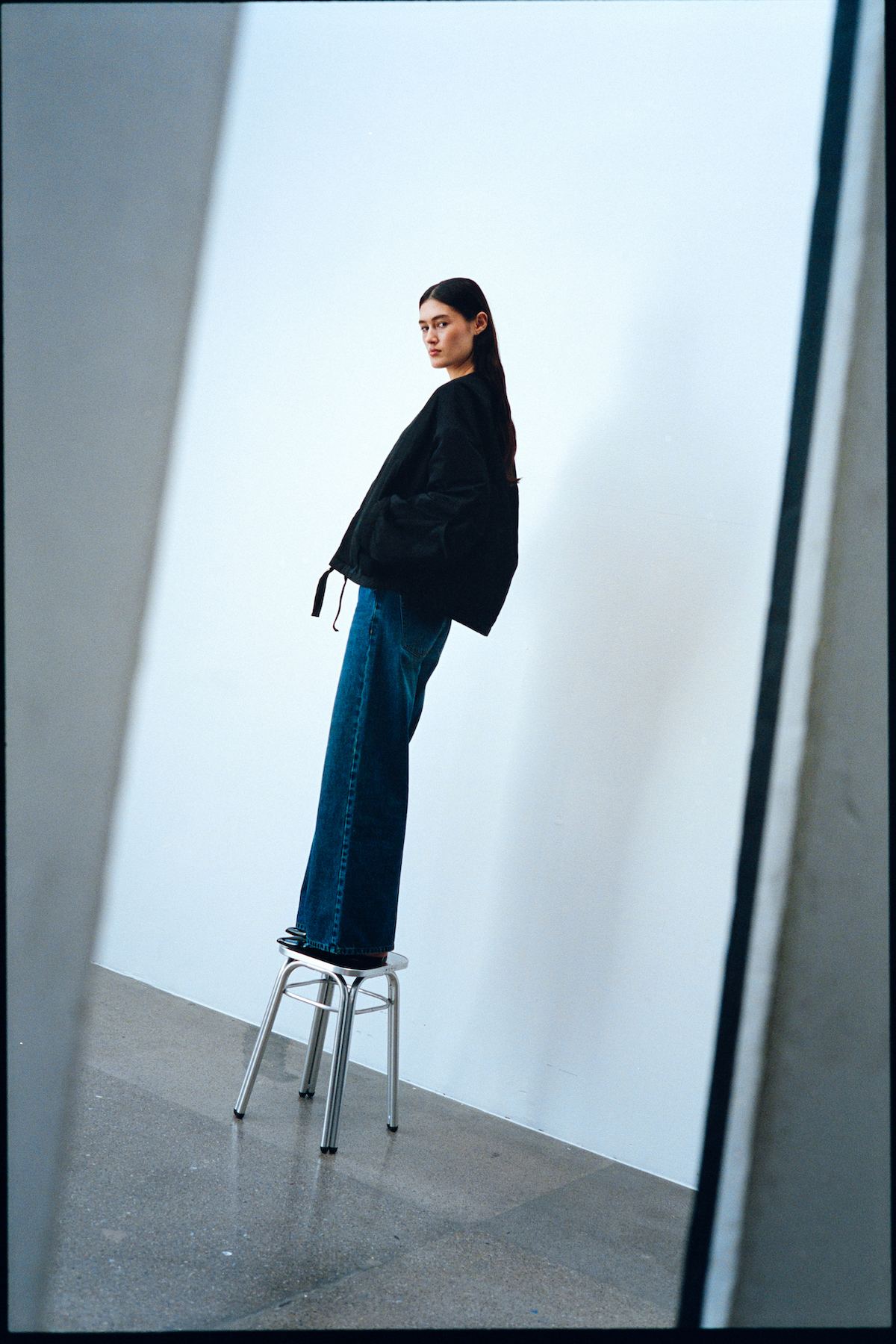 Glod - Arched jacket I Black 6 - Rabens Saloner - DK