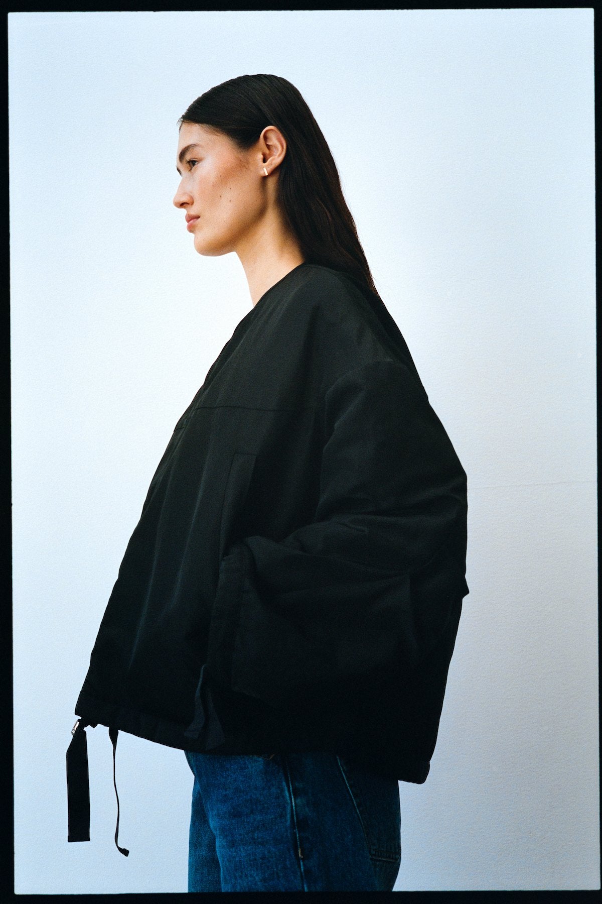 Glod - Arched jacket I Black 8 - Rabens Saloner - DK