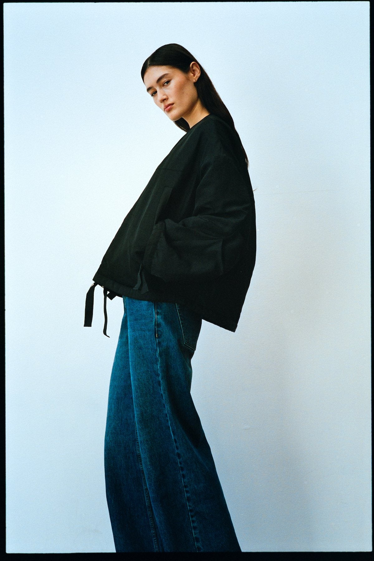 Glod - Arched jacket I Black 11 - Rabens Saloner - DK