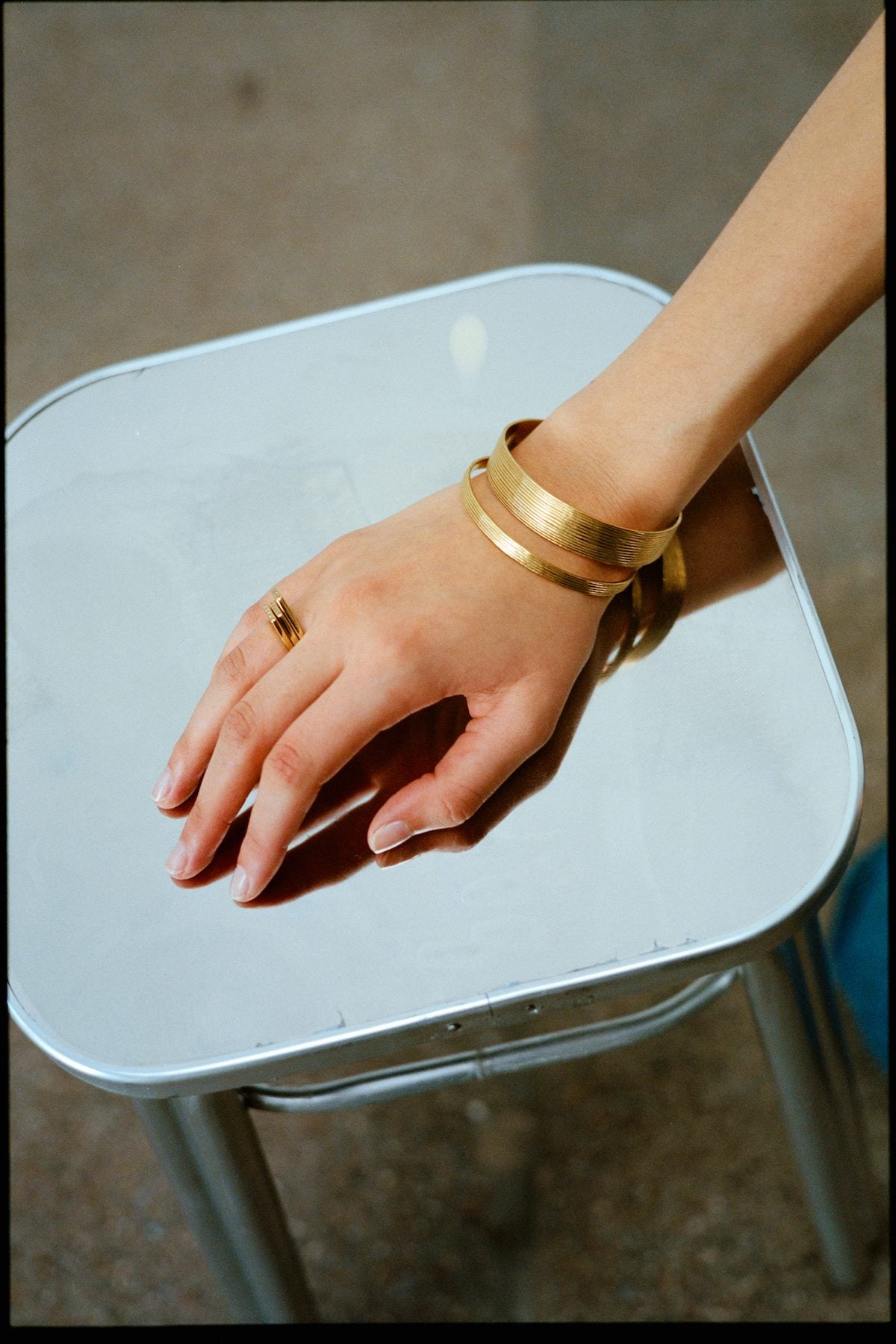 Diamond ring medium - Rabens Momento I Gold w/ Champaign diamond 3 - Rabens Saloner - DK