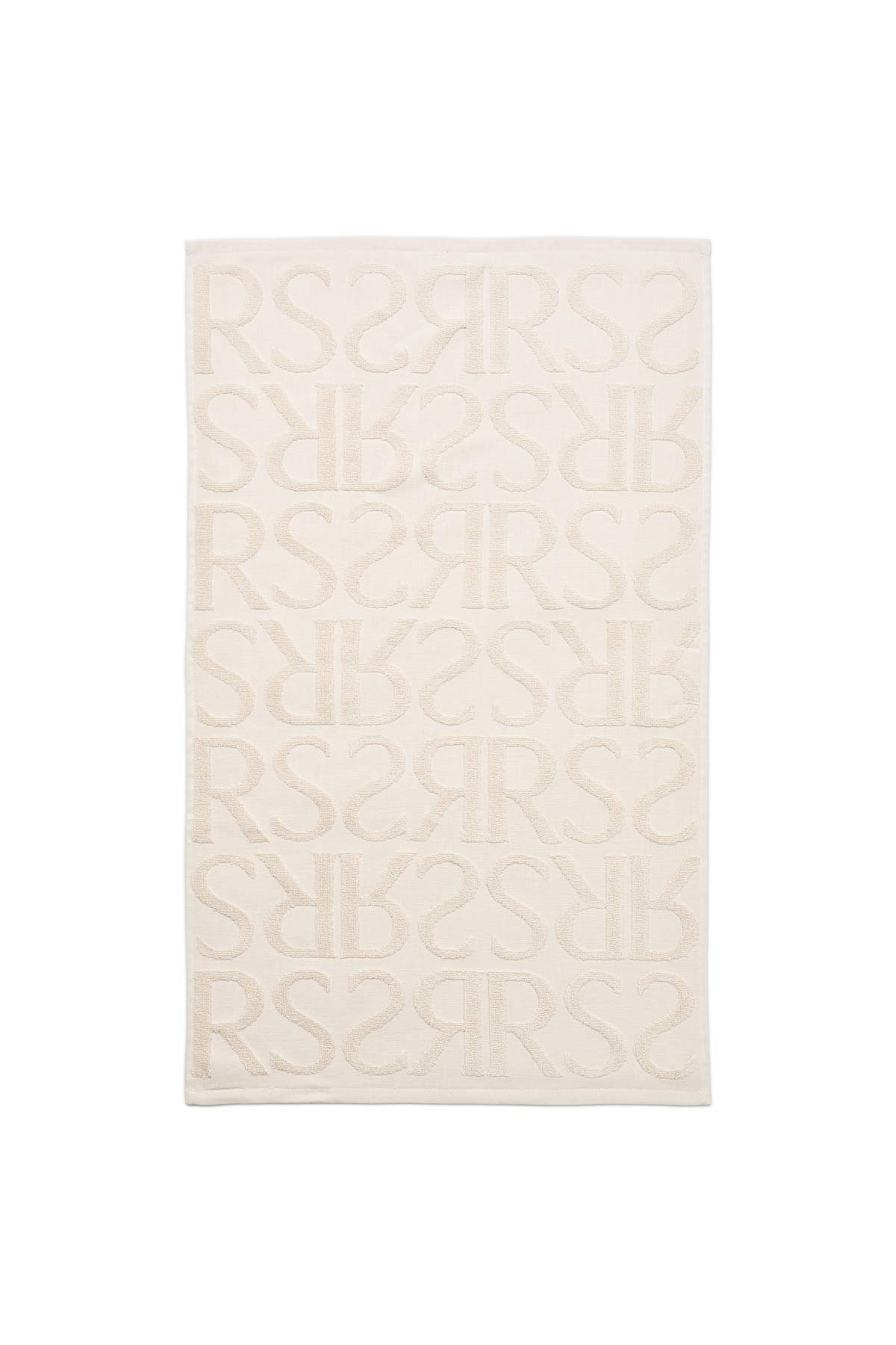 Monogram hand towel - Hand towel 50x80 cm I Ivory Ivory 50x80cm 1 - Rabens Saloner - DK
